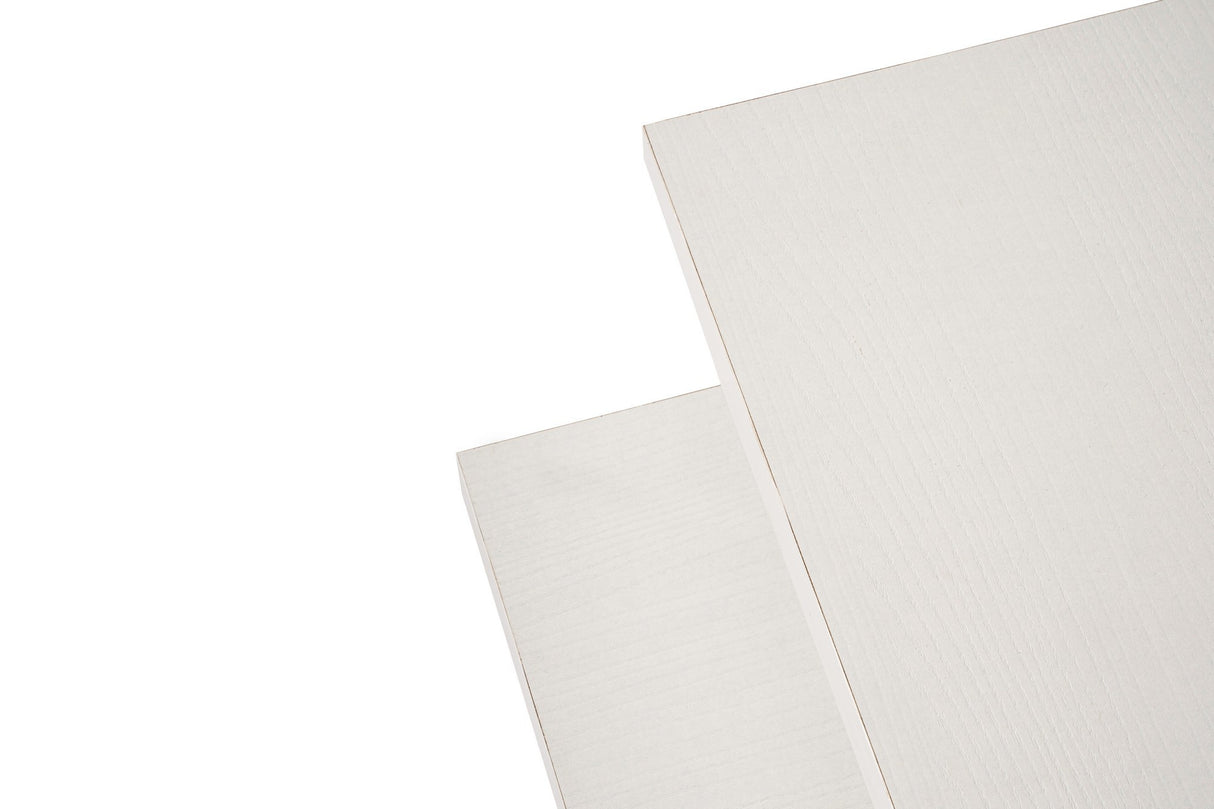 Table basse blanche en mélamine Rebellion