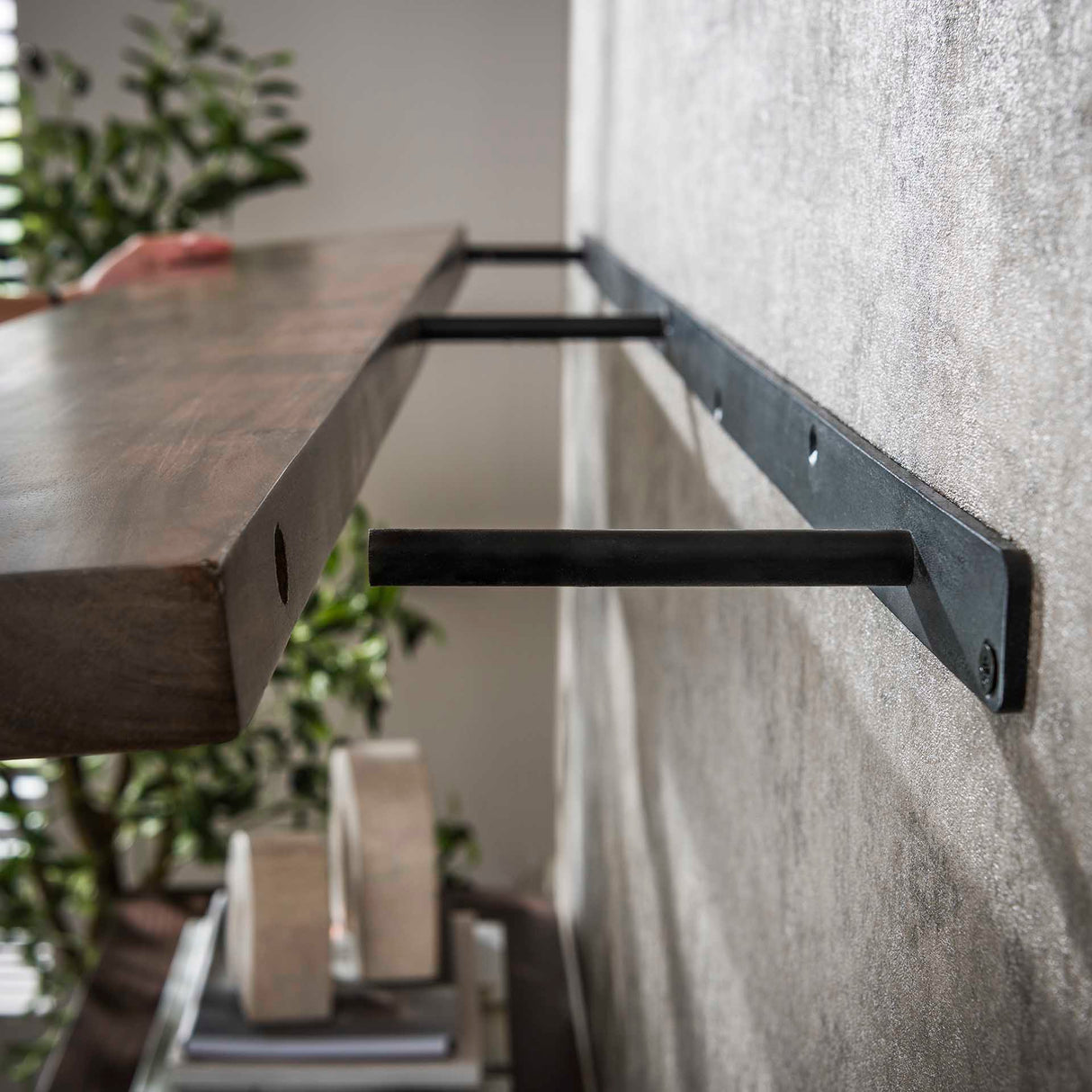 Étagère murale Loft Acacia 120 cm - Drift Brown