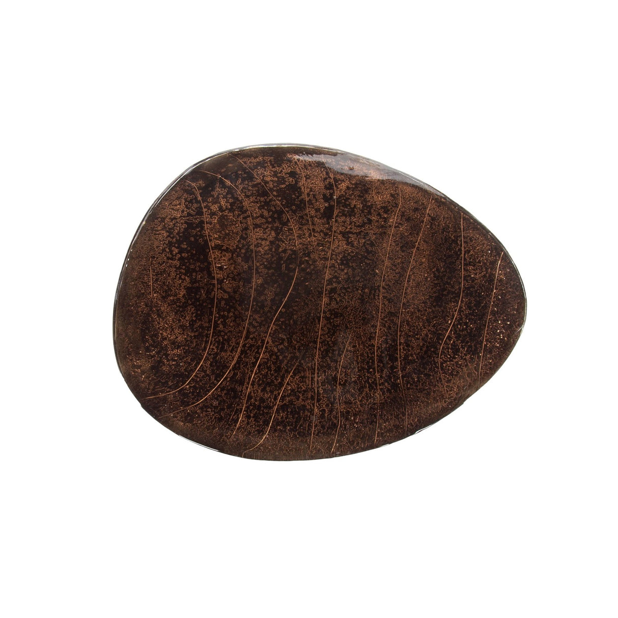 Table basse Vesta L cuivre antique 70x59 cm