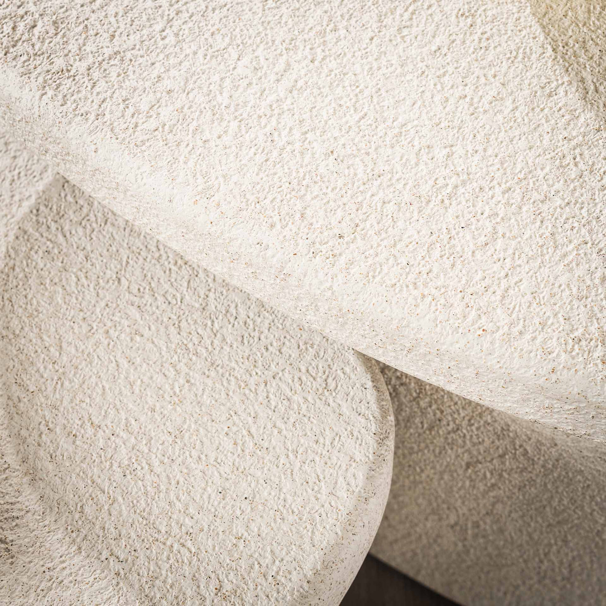 Ensemble de 2 tables basses en composite de marbre organique Zaya