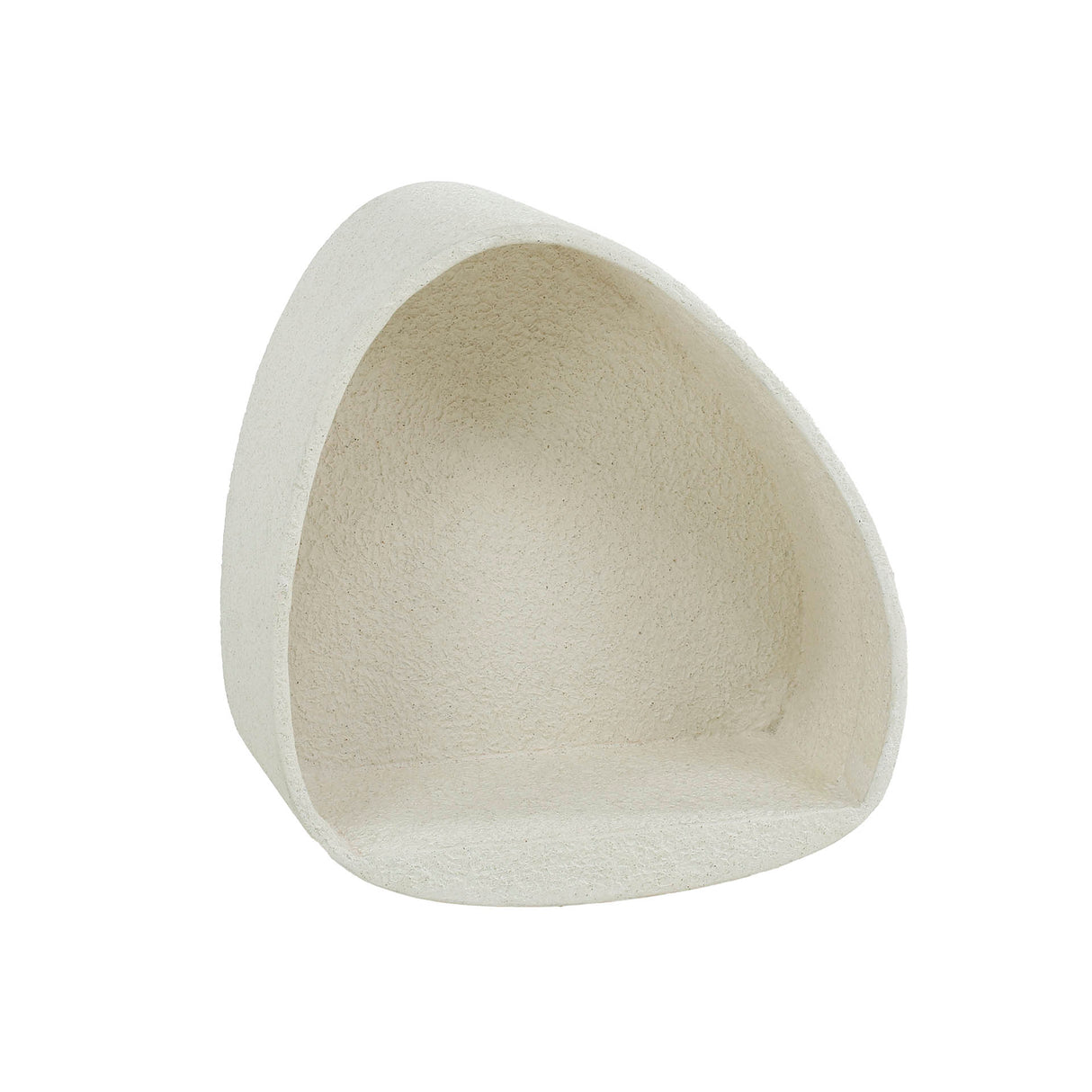 Etagère murale Zaya triangulaire en marbre composite