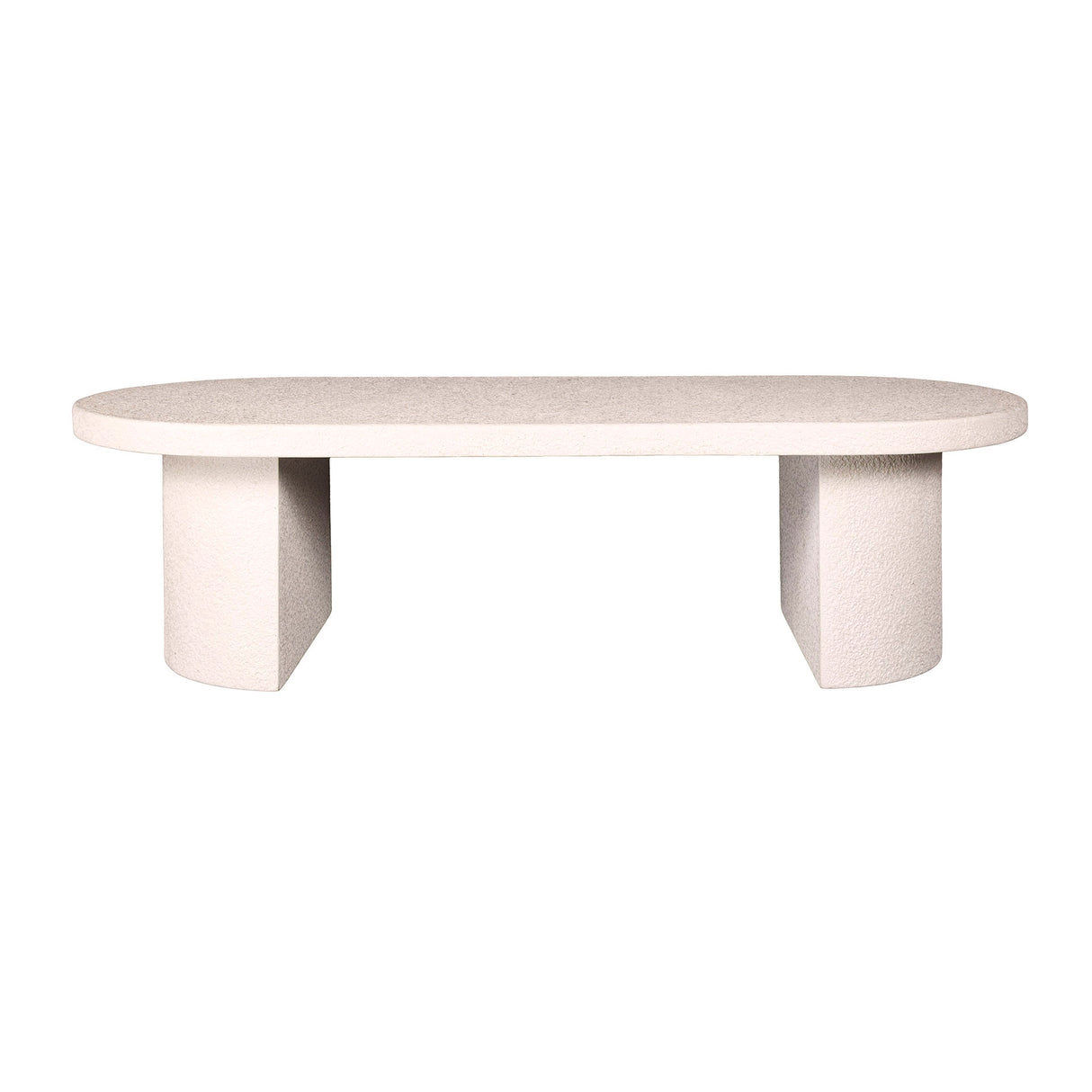 Table basse Zina 150 cm Pierre Marbre blanc