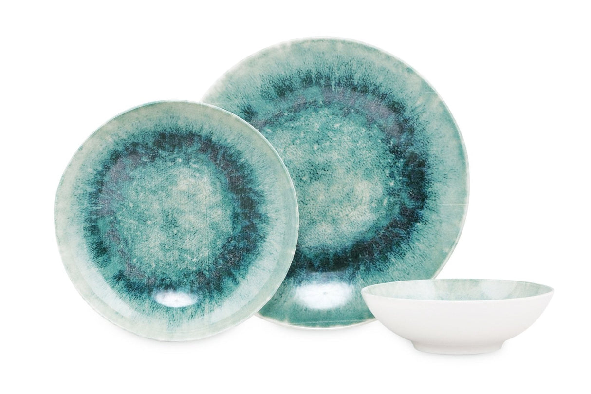 GBSATN18KY1E1657 Blanc Bleu 100% PORCELAINE