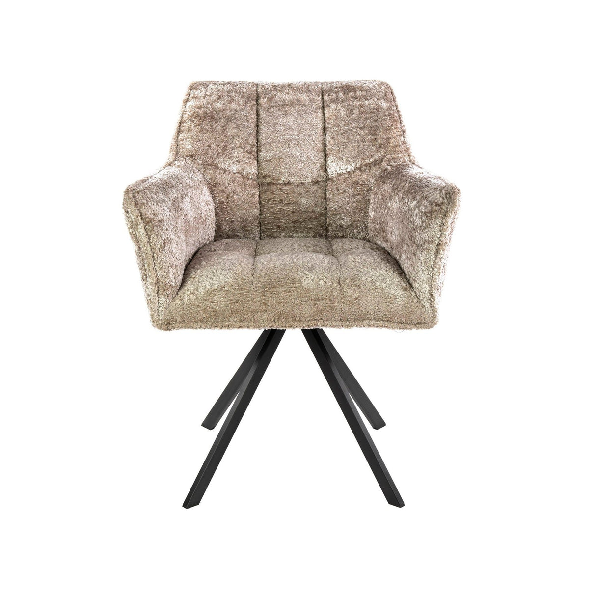 Chaise de salle à manger Lino Zand Pivotante