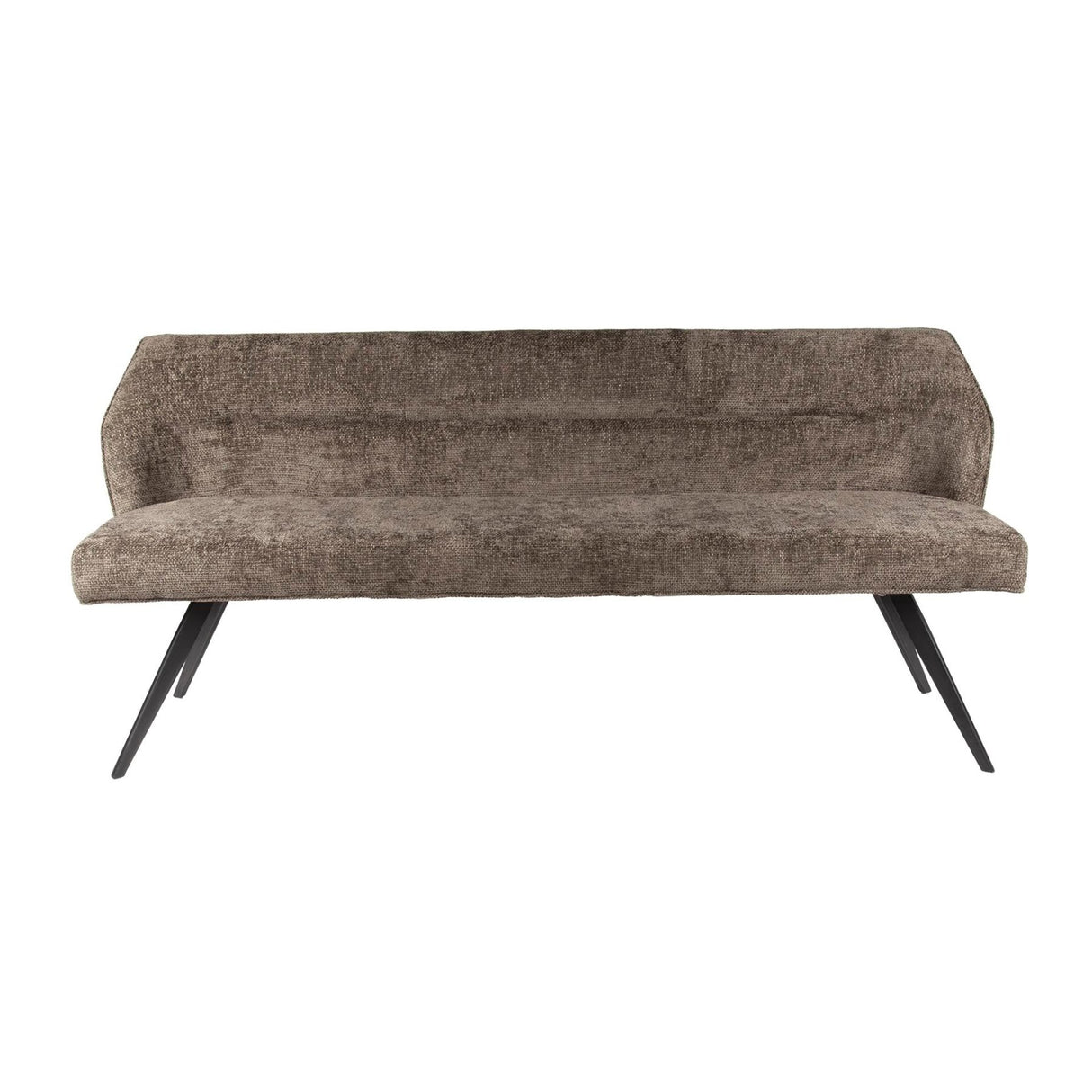 Banquette de salle à manger Chia en tissu chenille Rich Taupe 188 cm