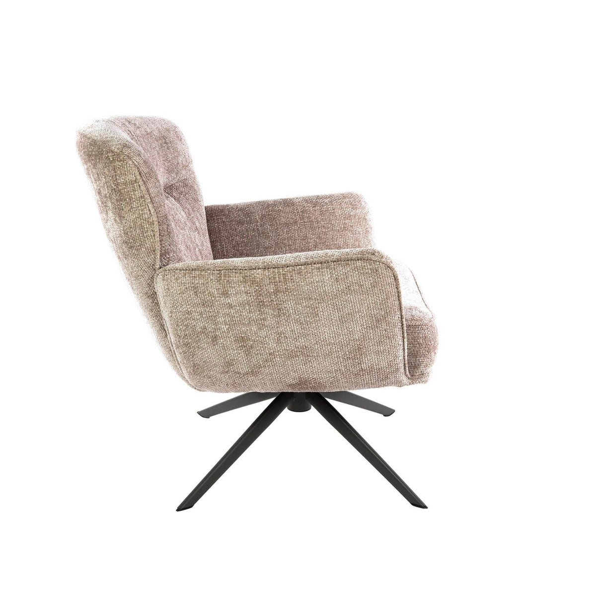 Fauteuil pivotant Savona Hoven Rich Fabric Sable