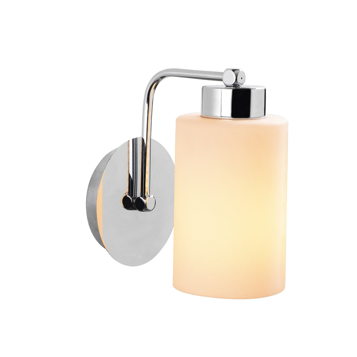 Applique Blanche Argent Métal Oasis