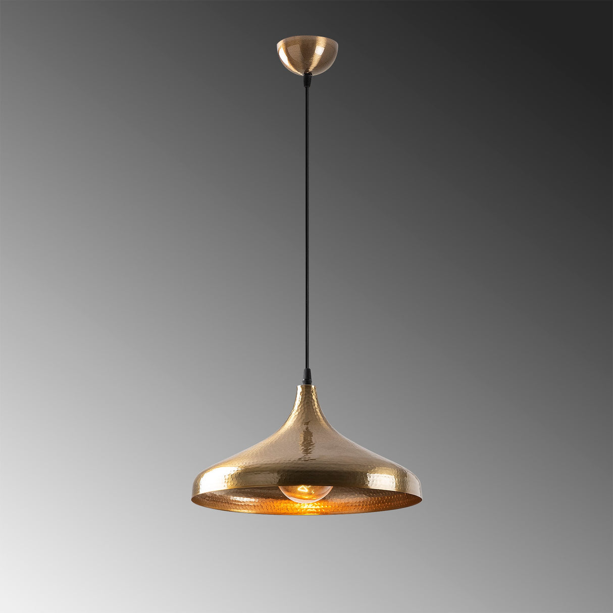 Suspension Métal Couleur Bronze Eclipse