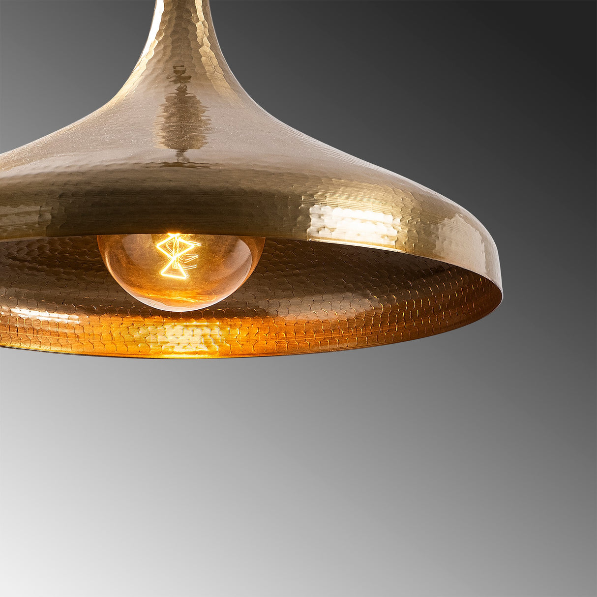 Suspension Métal Couleur Bronze Eclipse