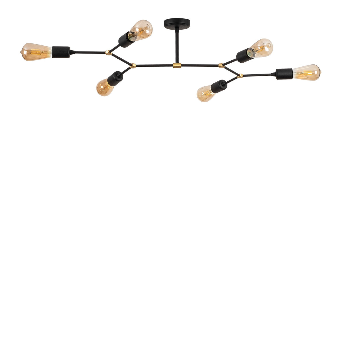 Suspension Noire Métal Sentinel