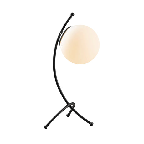 Lampe de table Noir Blanc Verre Nightstrike