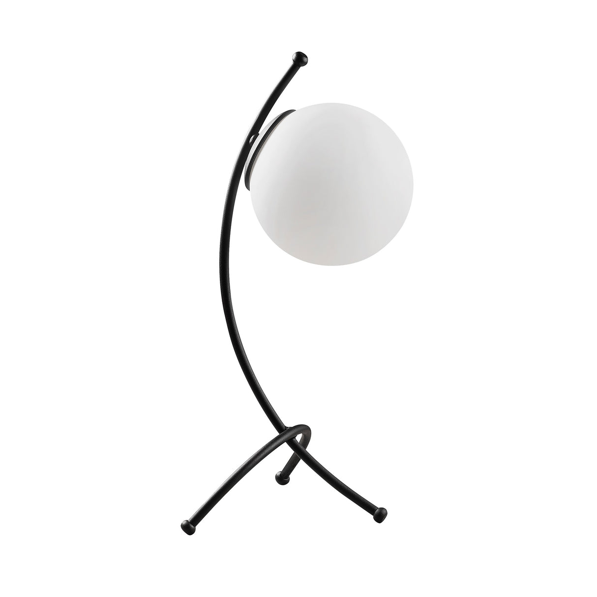 Lampe de table Noir Blanc Verre Nightstrike