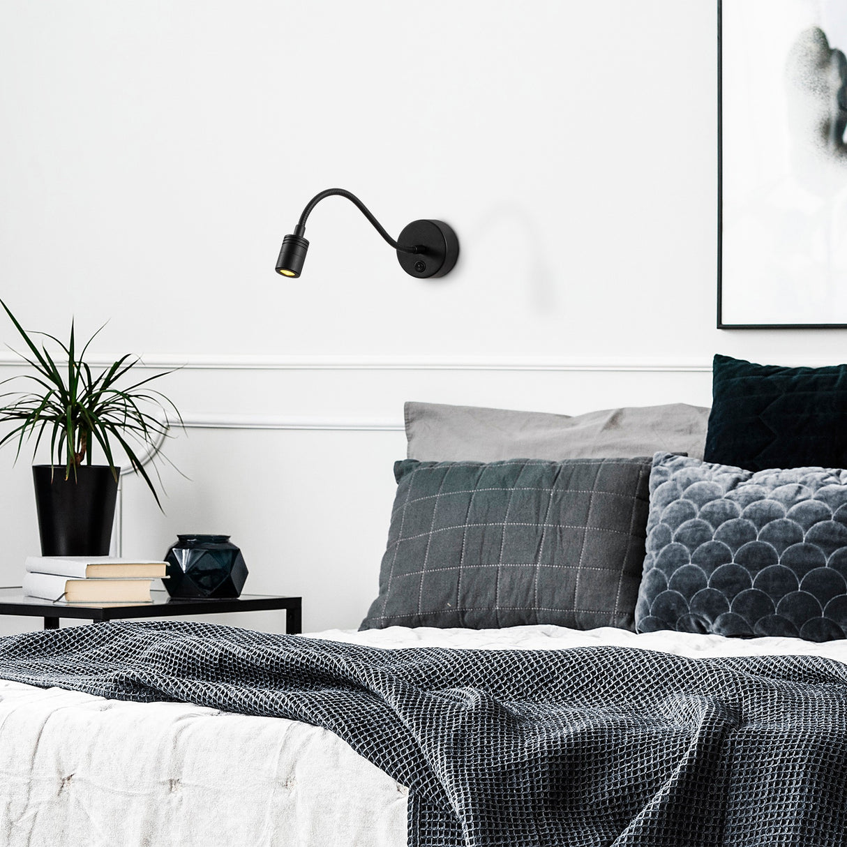 Applique Murale Noir Métal Veridia