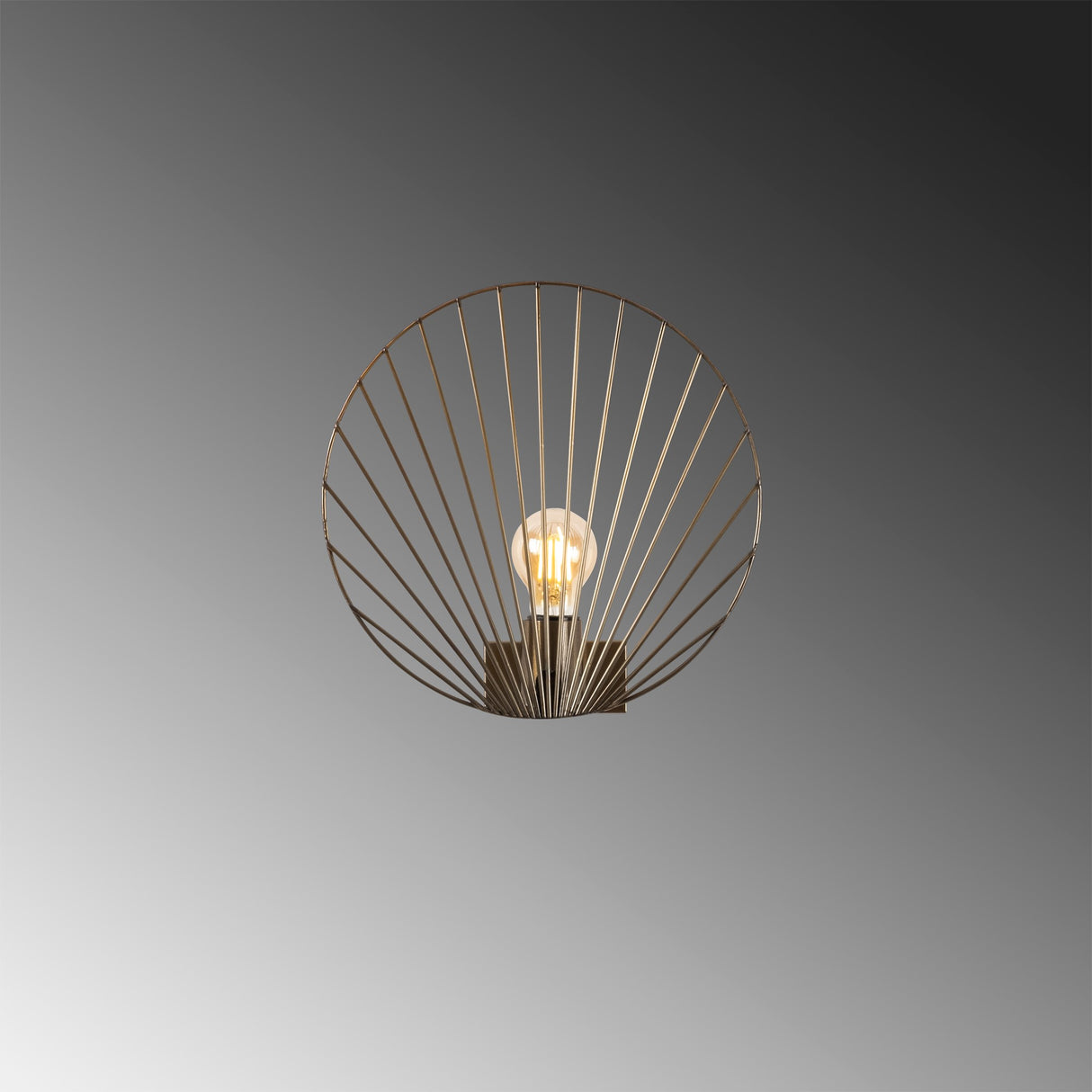 Applique en métal couleur bronze Arbor