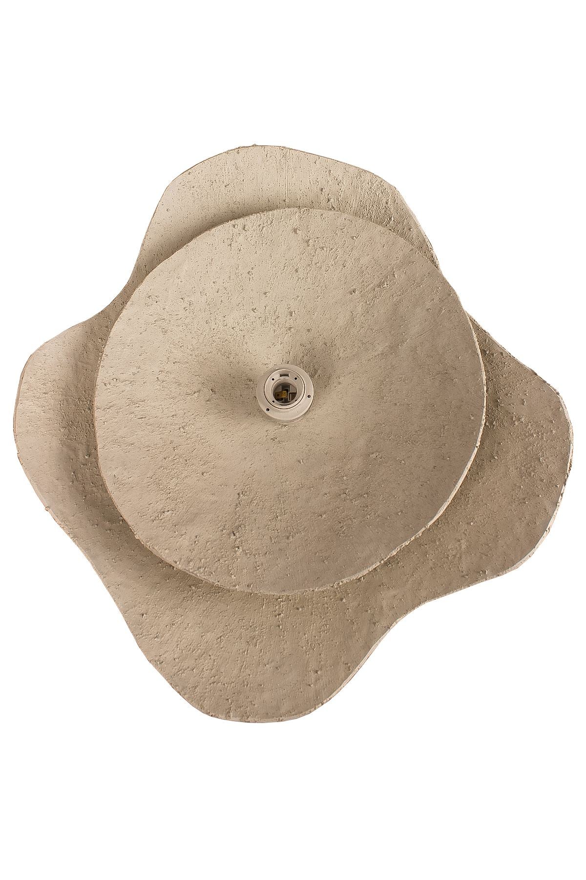 Bouchon en béton de carbone blanc crème BK222