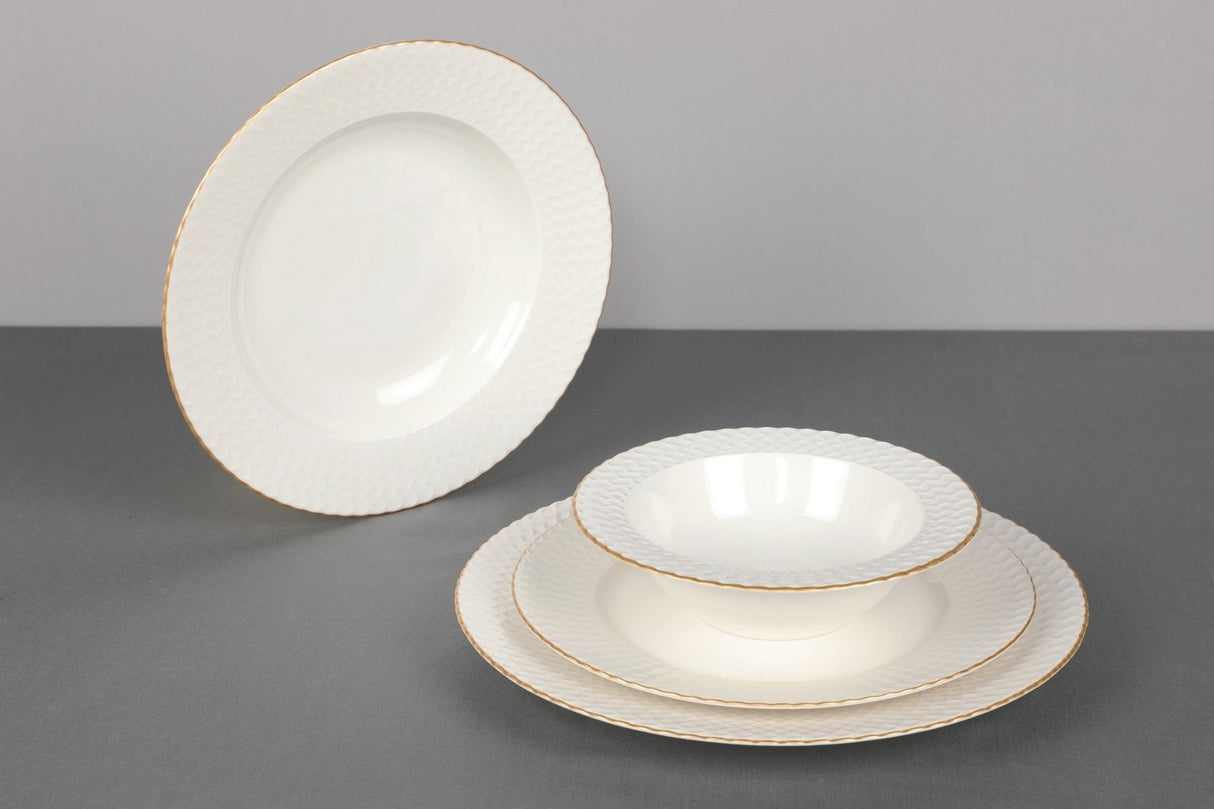 BNIRN24Y2520 Or Blanc 100% PORCELAINE