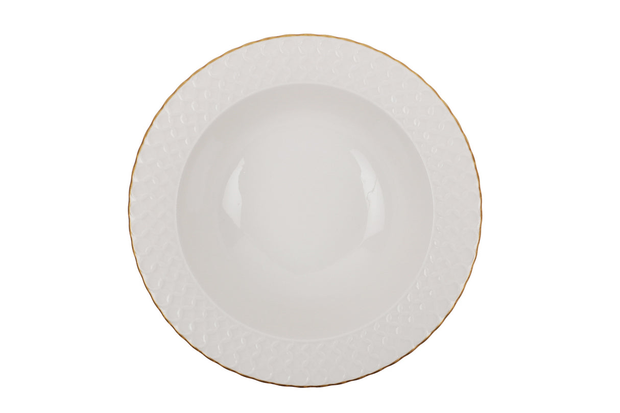BNIRN24Y2520 Or Blanc 100% PORCELAINE