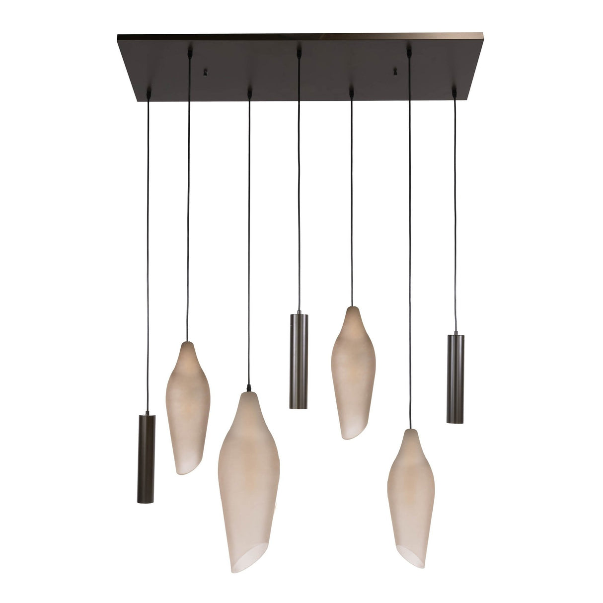 Lampe suspendue Cocoon style cocon marron dépoli
