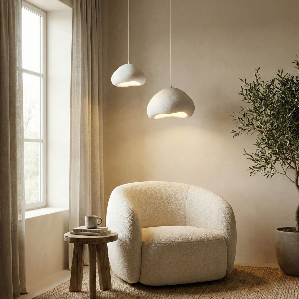 LORA-40-50-T-LUNA Bouchon en fibre de verre blanc