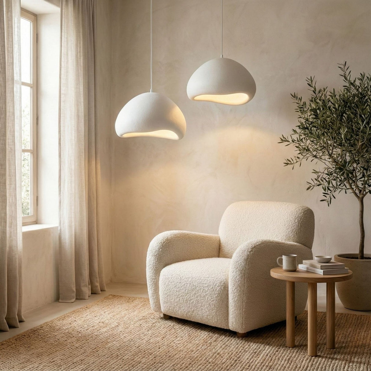 LORA-50-50-T-LUNA Bouchon en fibre de verre blanc