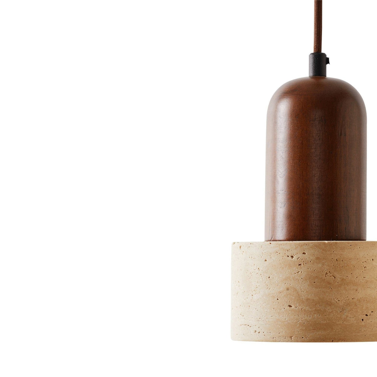 Loer - Casquette Travertin Noyer Beige Noyer