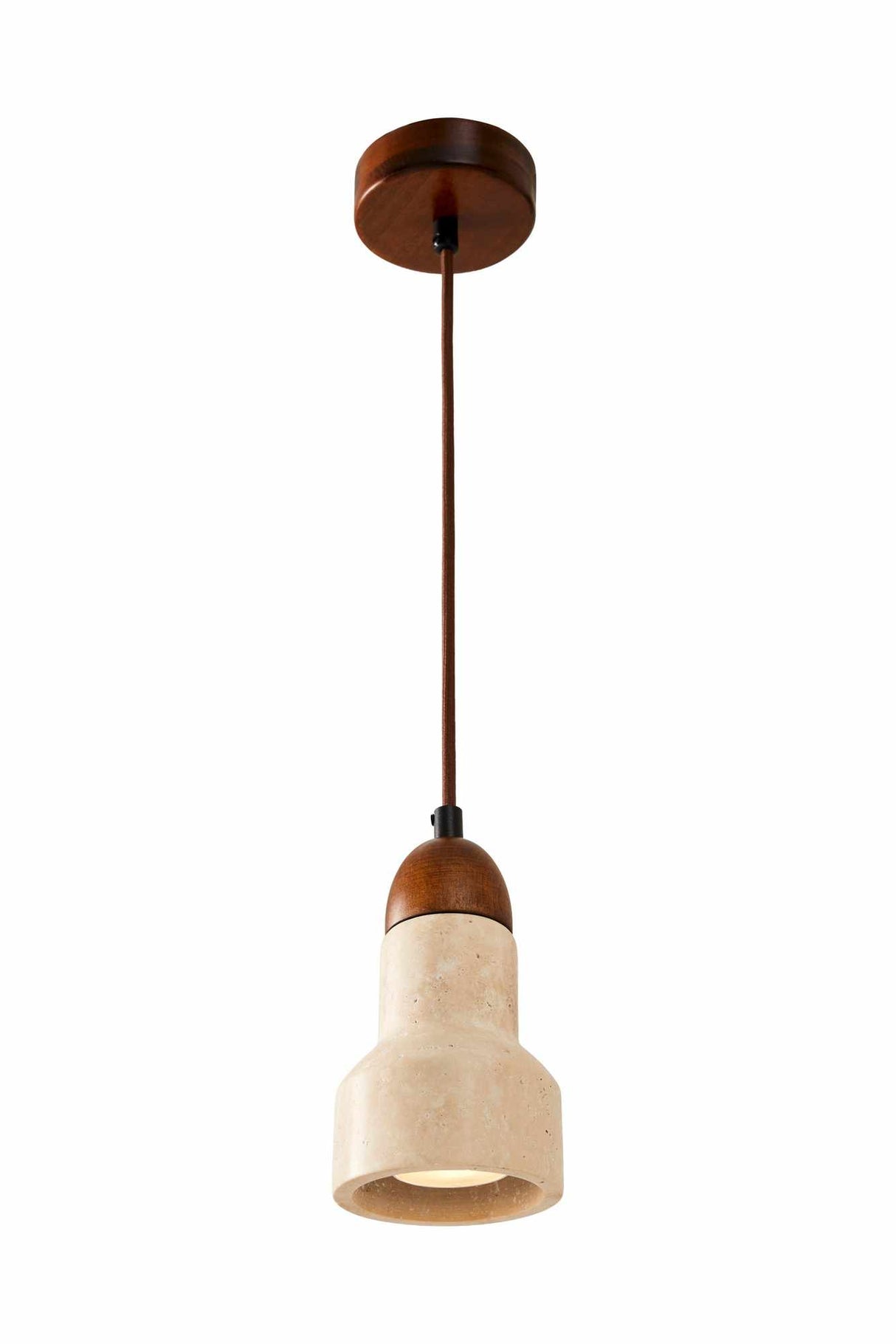 Swiss - Bouchon en travertin noyer beige noyer