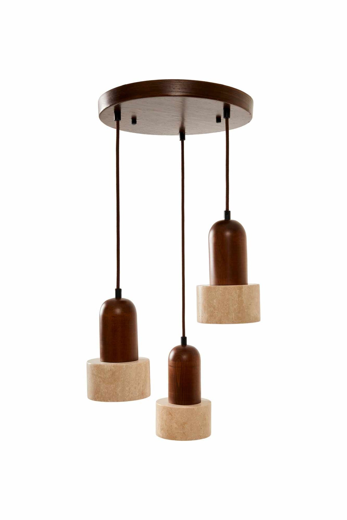 Loer C - Bouchon en Travertin Noyer Beige Noyer