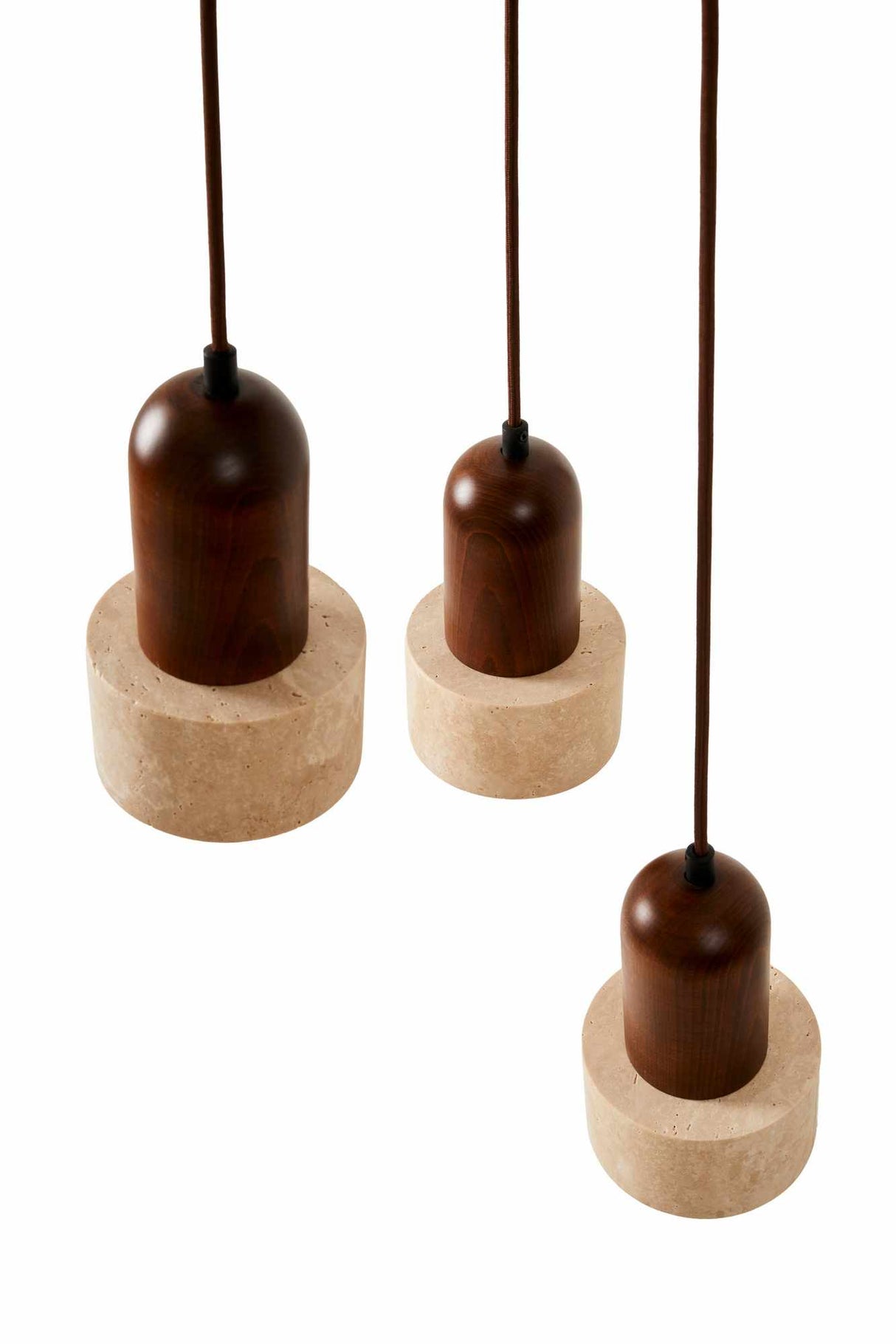 Loer C - Bouchon en Travertin Noyer Beige Noyer