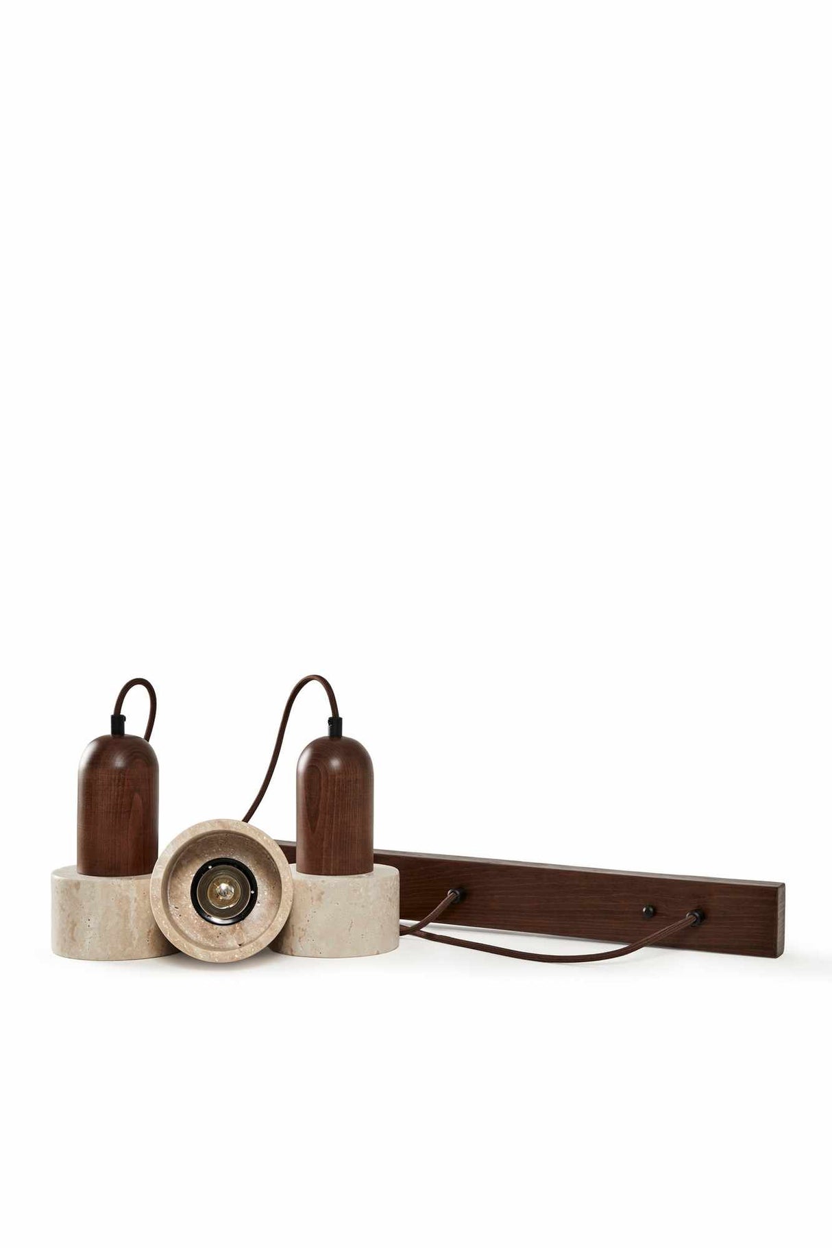 Loer R - Casquette Travertin Noyer Beige Noyer