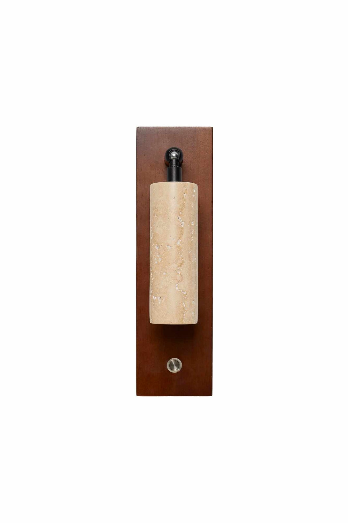 Petit - Bouchon en travertin noyer beige noyer