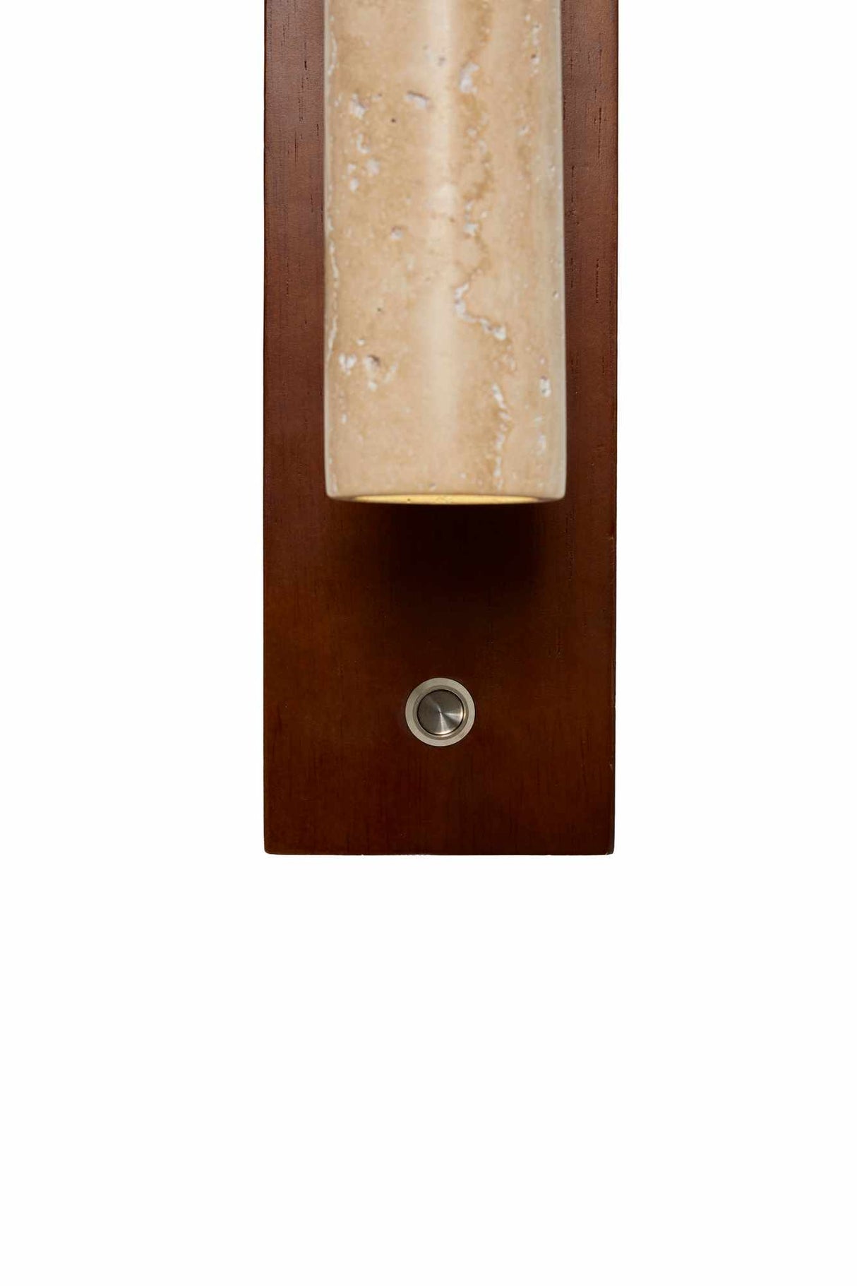 Petit - Bouchon en travertin noyer beige noyer