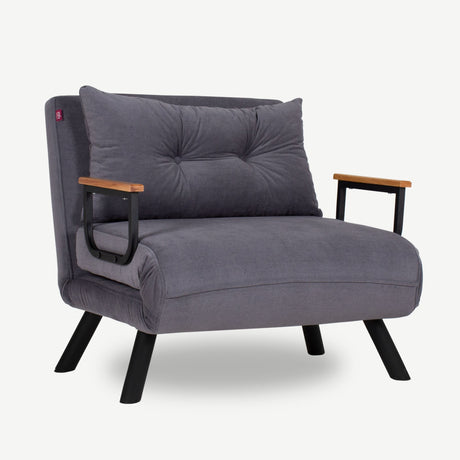 Fauteuil de sommeil Sando Tissu Gris