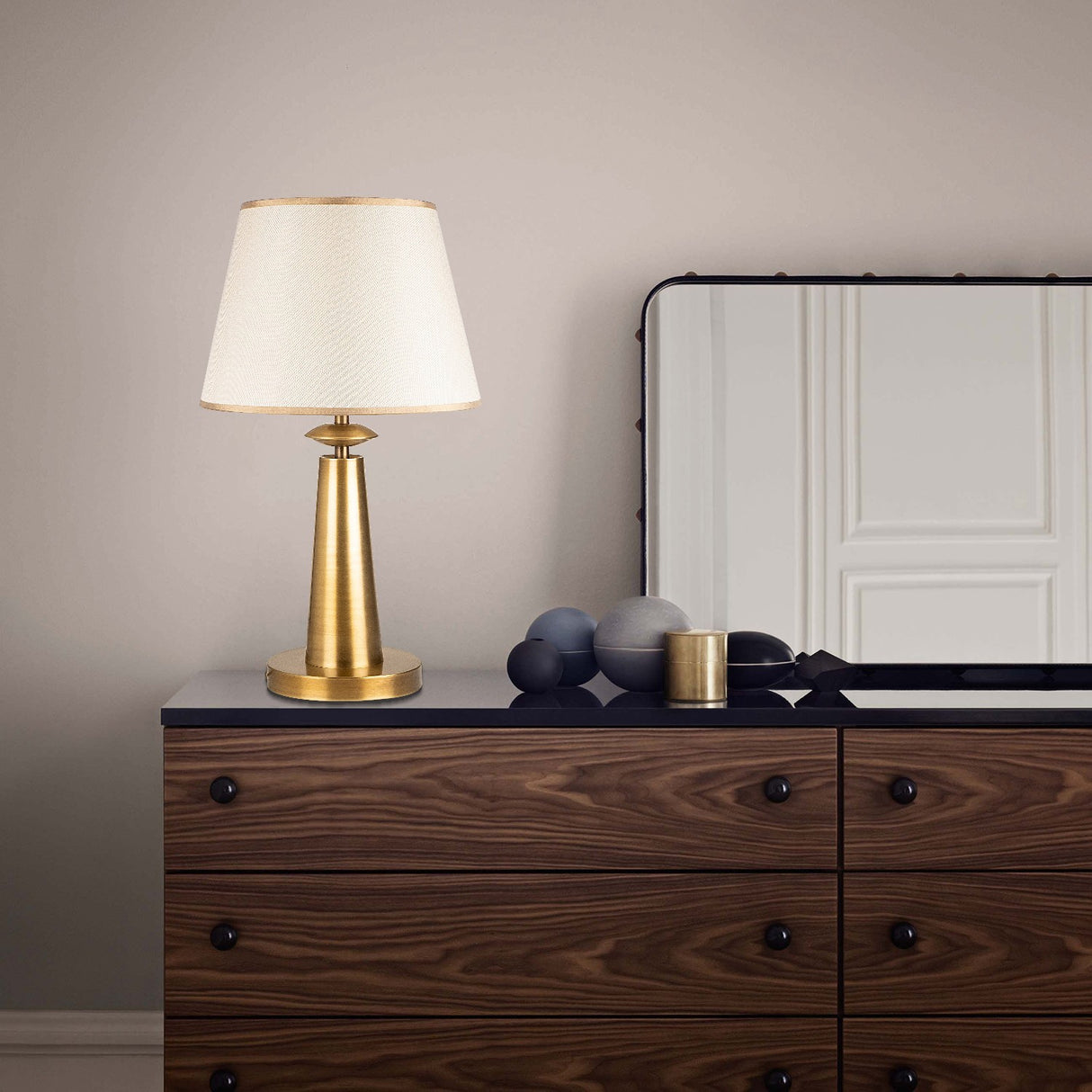 Lampe de table en cuivre Arboria