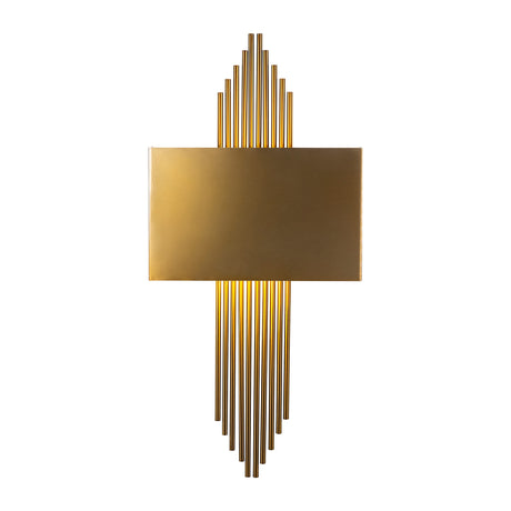 Applique en métal couleur bronze Andes
