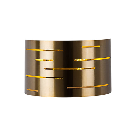 Applique 1 lumière en métal couleur bronze Mesa
