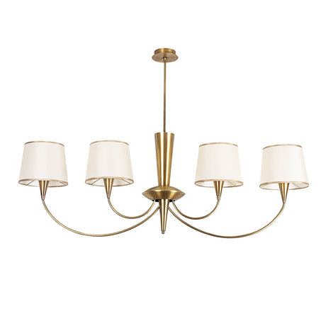 Suspension en tissu couleur cuivre Arboria