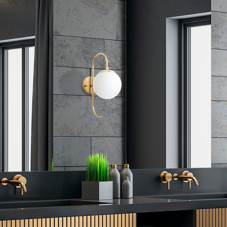 Applique Murale Or Verre Lucent