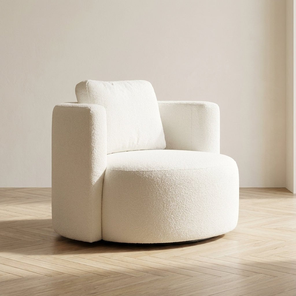 Fauteuil Asos Crème photo d'ambiance dans un intérieur moderne