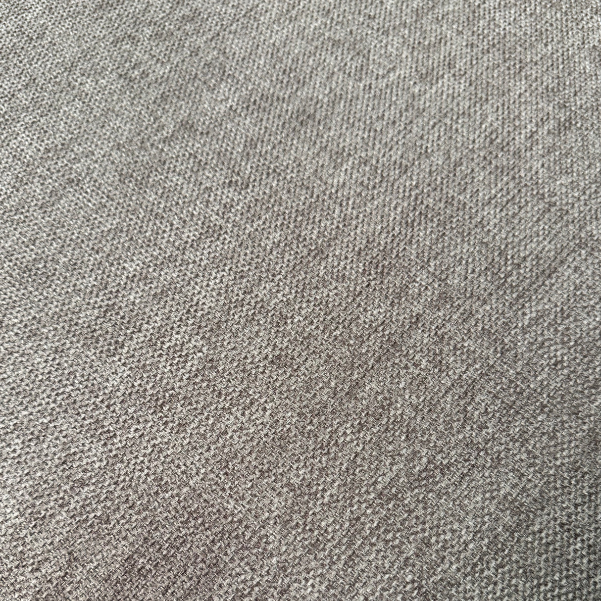 Canapé d'angle moderne 3 places à droite en taupe en tissu Aniko avec lounge 240x197x78 cm