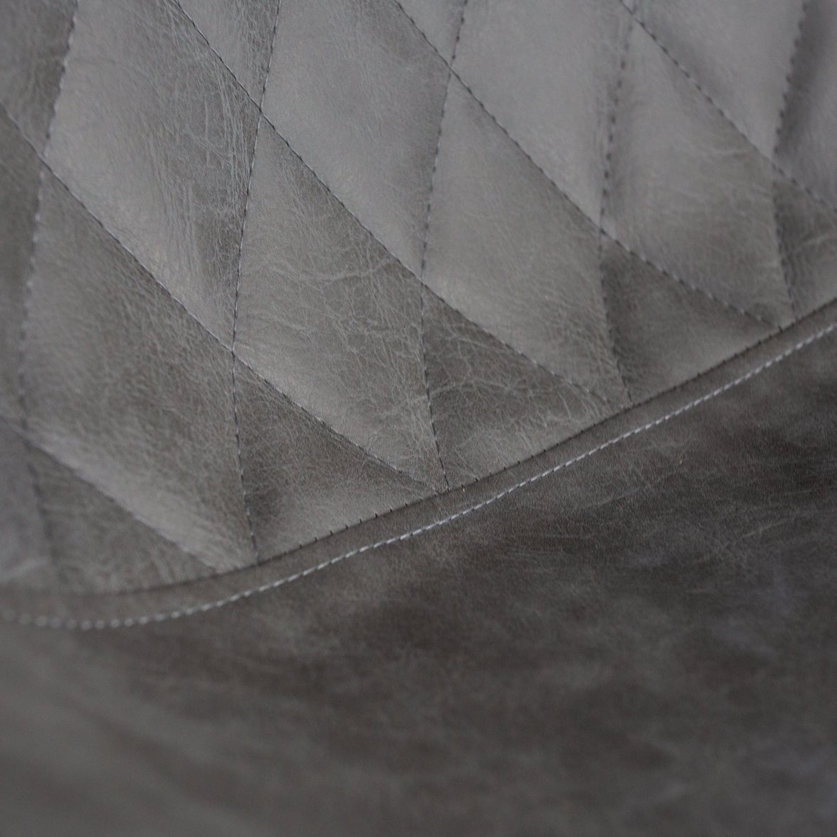 Tabouret de bar industriel Juno Anthracite hauteur d'assise 70cm