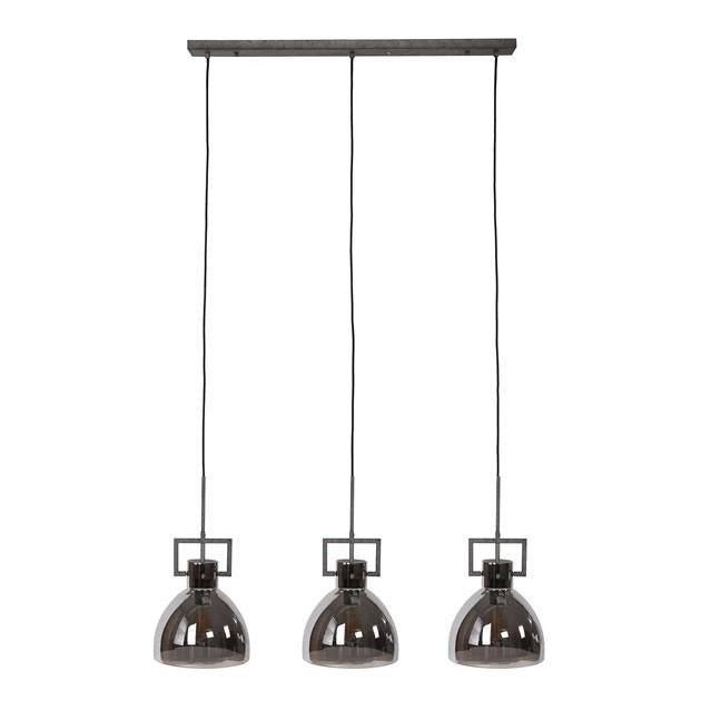 Lampe suspendue Marie DH Intérieur Argent LxlxH 98x47x34 Argent Blanc photo vue de face