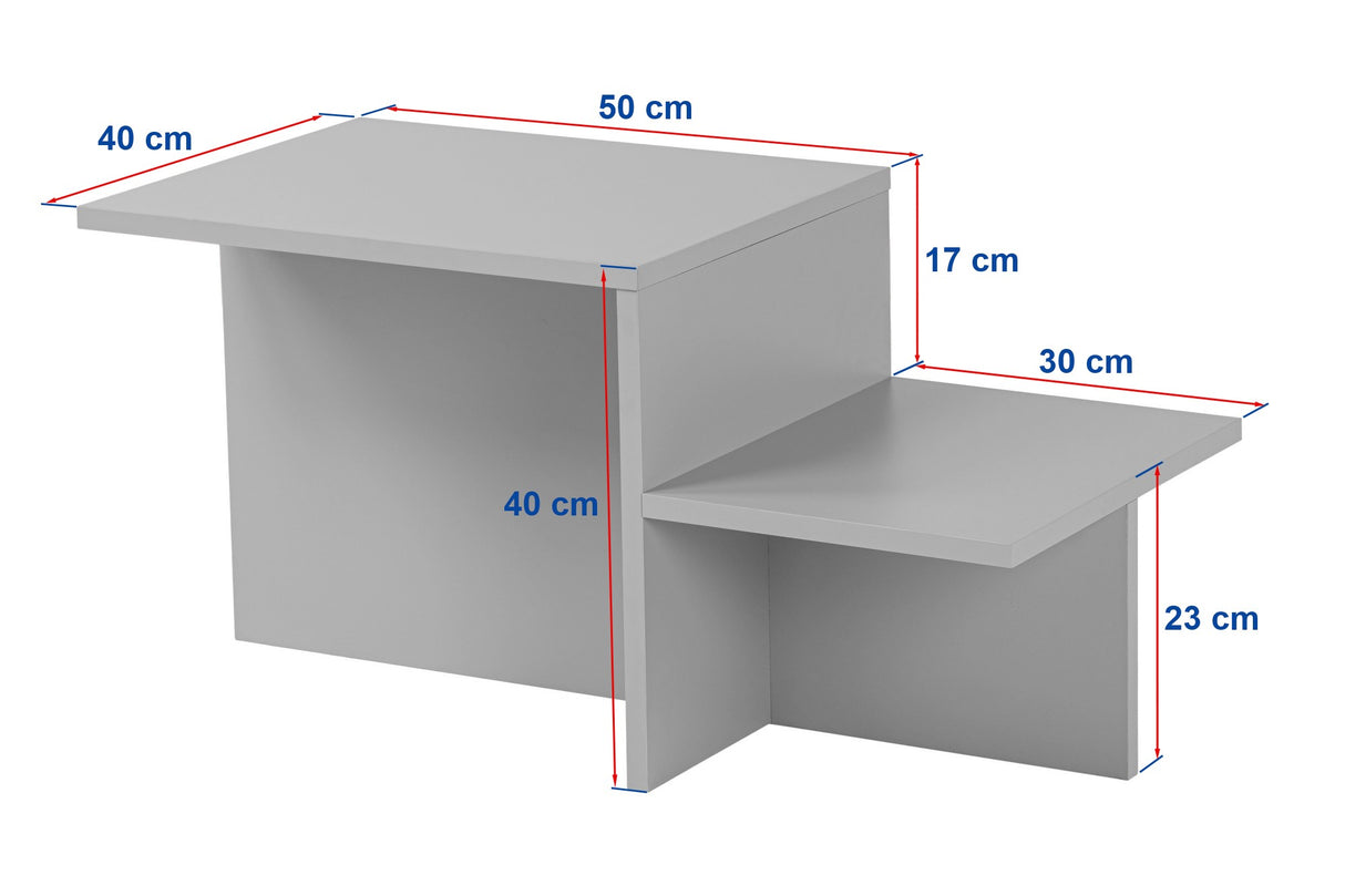 Salontafel Zwart Melamine Eterna