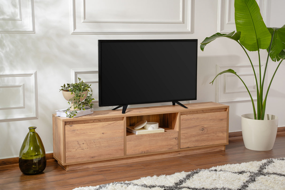 Meubles de télévision Vanguard Atlantic Pine Mélamine 160x42x29,5 cm