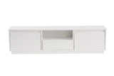 Meubles de télévision Vanguard Naturel White Mélamine 160x42x29,5 cm