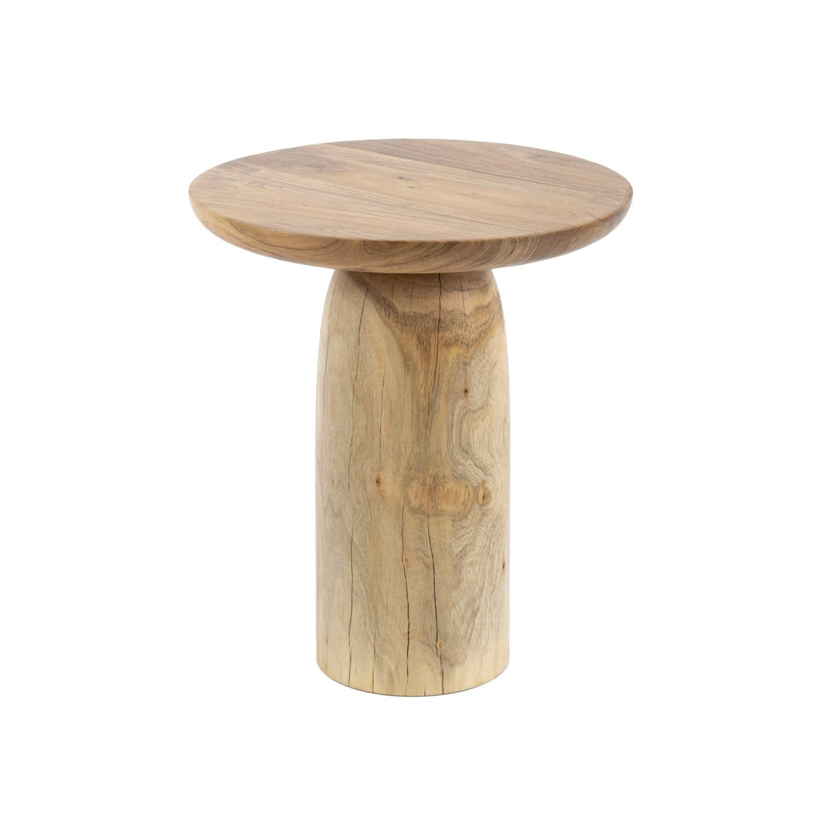 Table d'appoint Odin - Bois massif d'acacia - 40x40x45 cm 