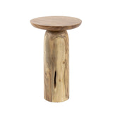 Table d'appoint Nova - Bois d'acacia massif - 55 cm de hauteur 