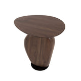 Table d'appoint Acacia Glaze Brown 45x36x50 cm 