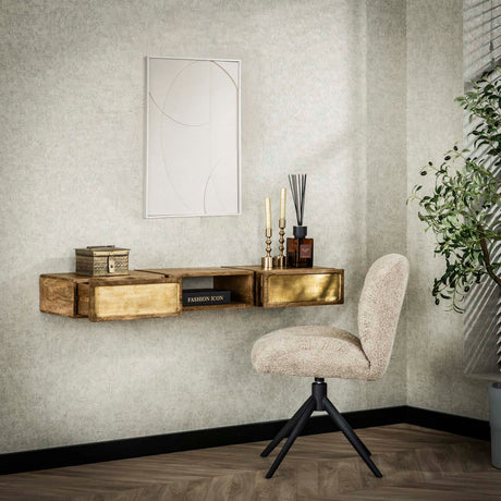 Mira Support de plafond pour porte Mango Sable Laiton 123 cm 