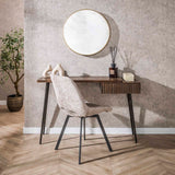 Coiffeuse Elin - Acacia massif Drift Brown 120 cm 