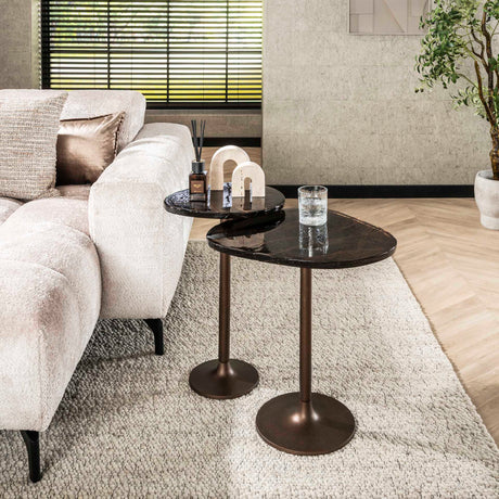 Table d'appoint Vigo - Cuivre Antique 60 cm 